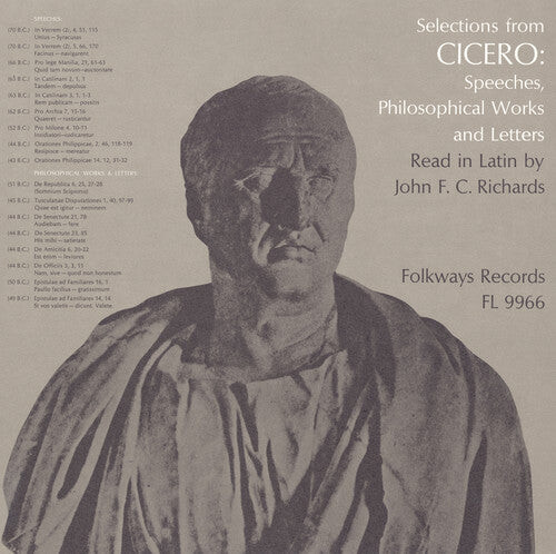 

CD диск Richards, John F.C.: Selections from Cicero