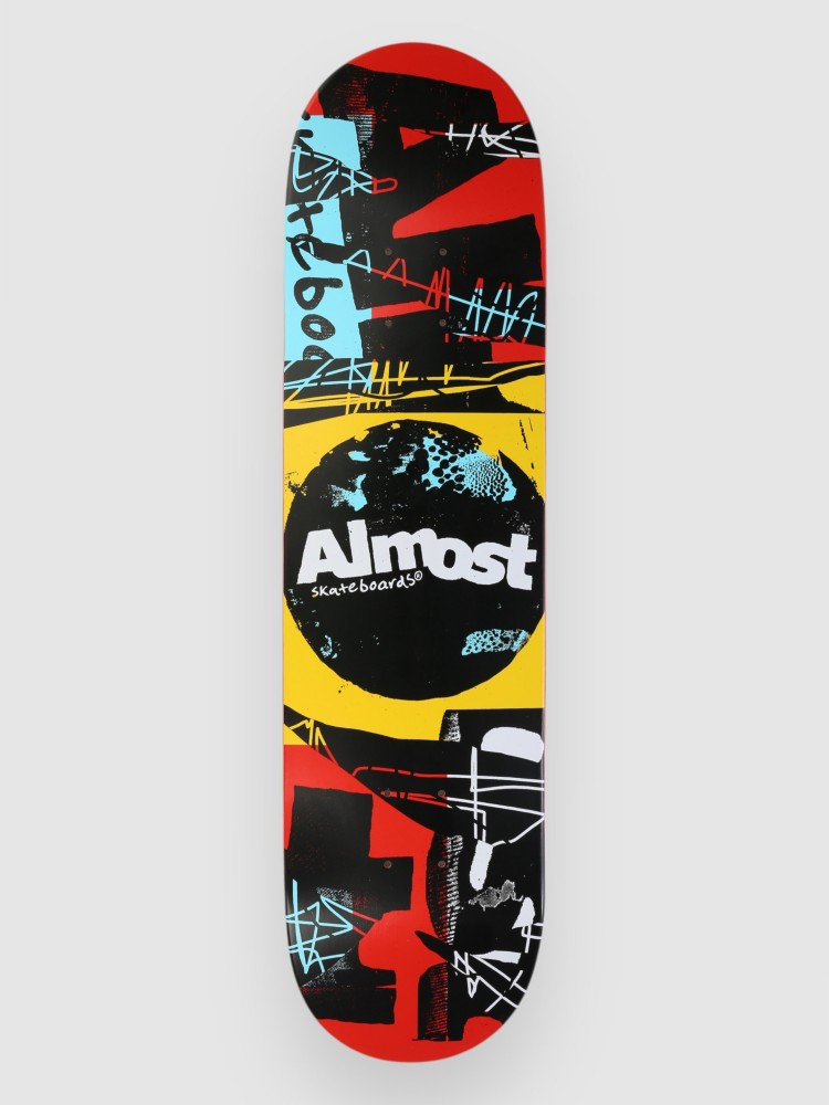 

Дека для скейтборда Almost Scum Punk Hyb 8″ Skateboard Deck, red