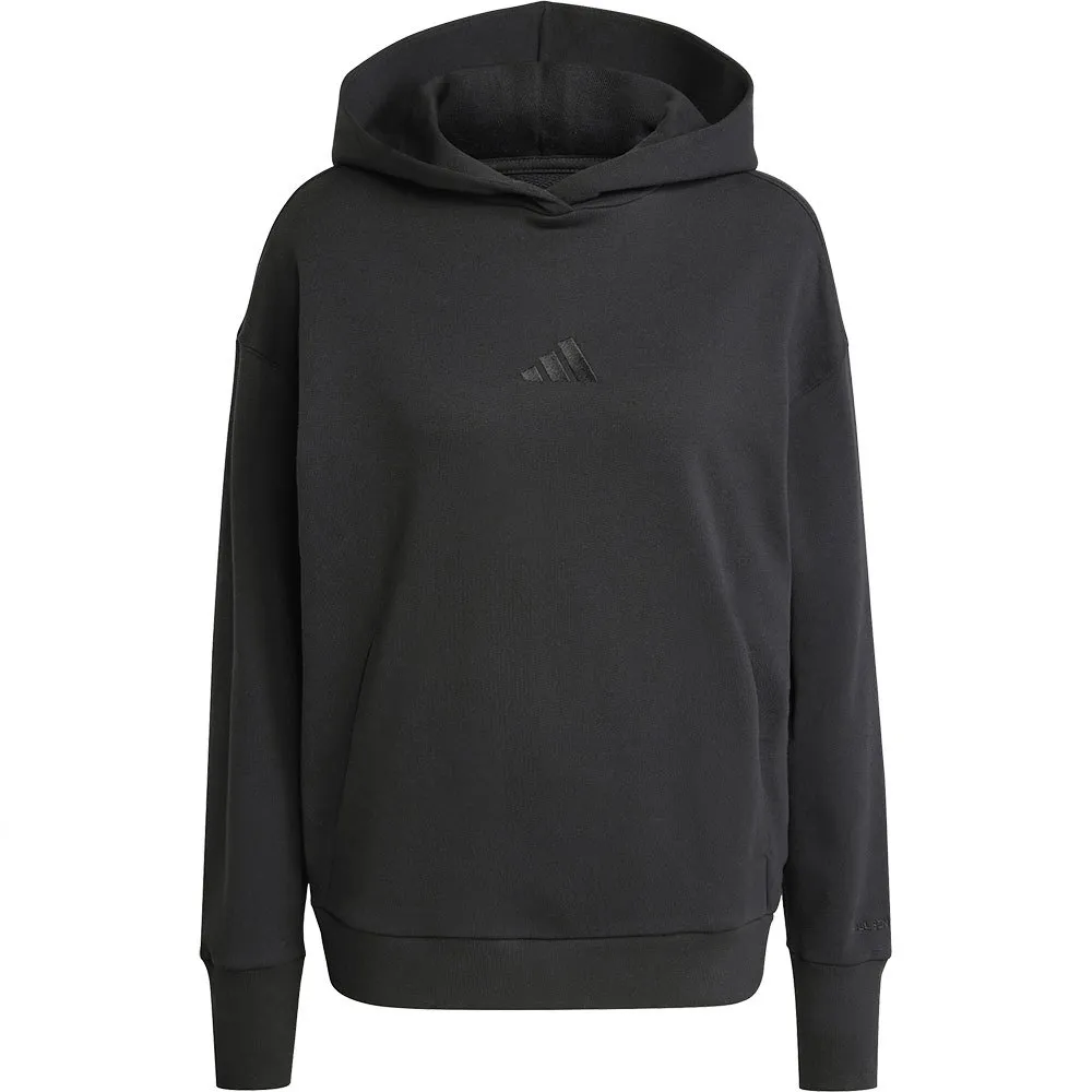 Худи adidas All SZN French Terry Loose, черный — фото 3