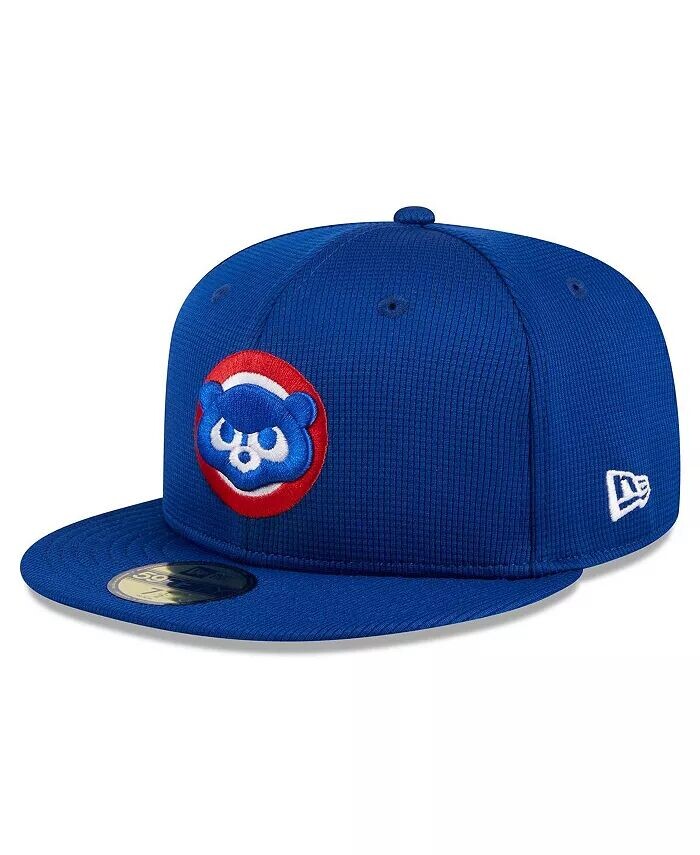 

Мужская облегающая кепка Royal Chicago Cubs 2024 59FIFTY New Era, синий