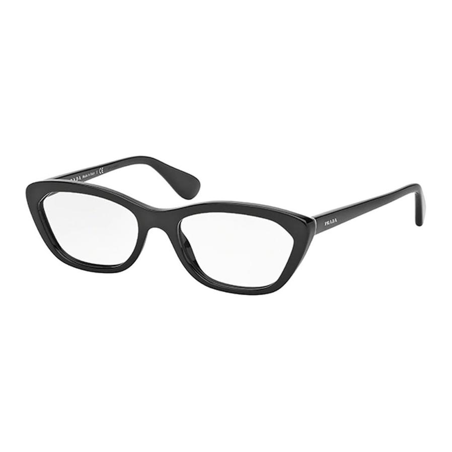 

PRADA Пластиковая оправа для очков кошачий глаз женская черная, Black