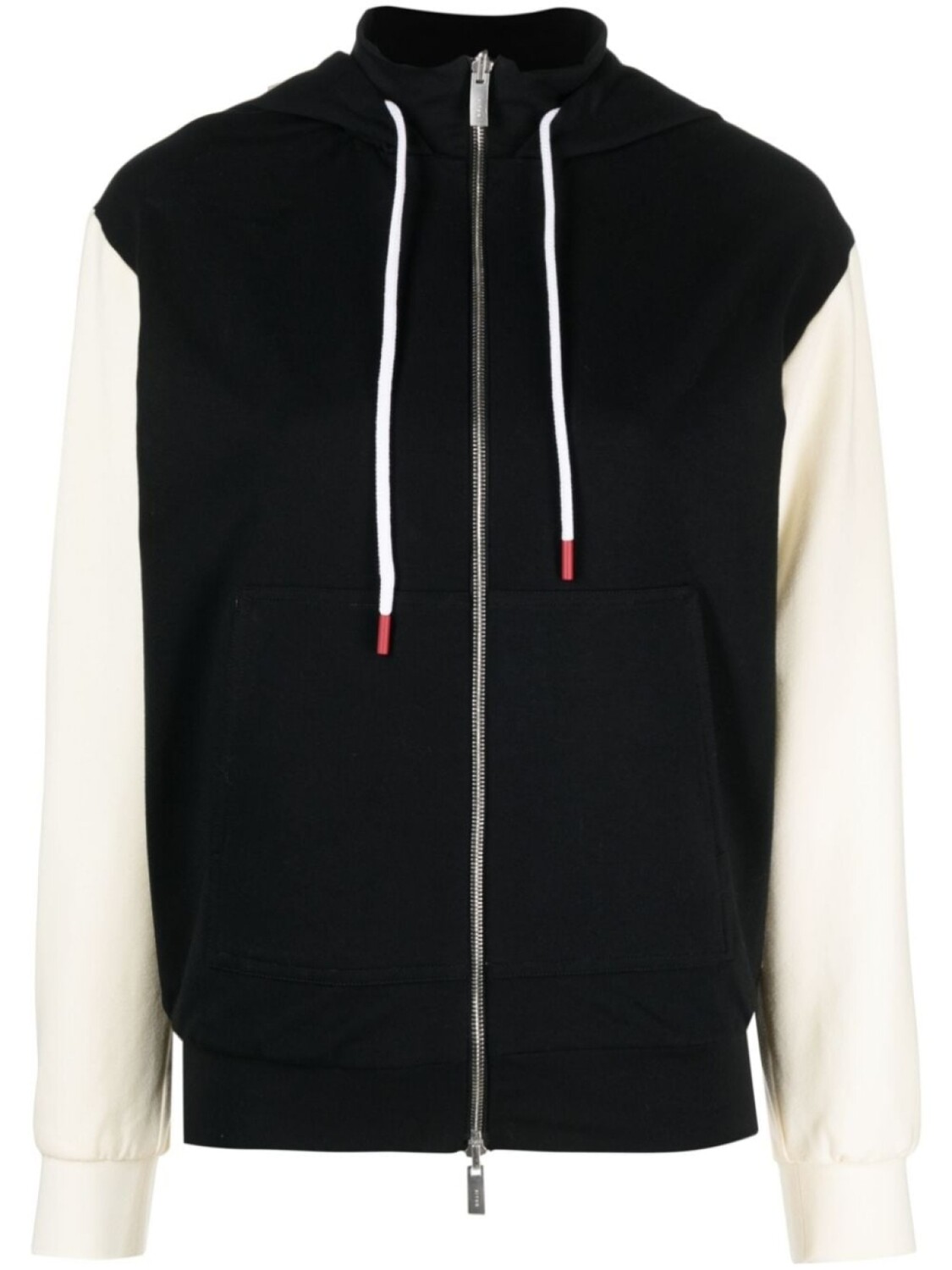 

Kiton drawstring stretch-cotton hoodie, черный