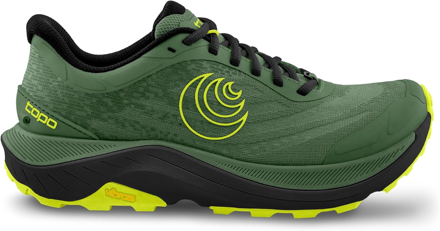 Мужские кроссовки Topo Athletic Ultraventure 4, черный/зеленый — фото 3