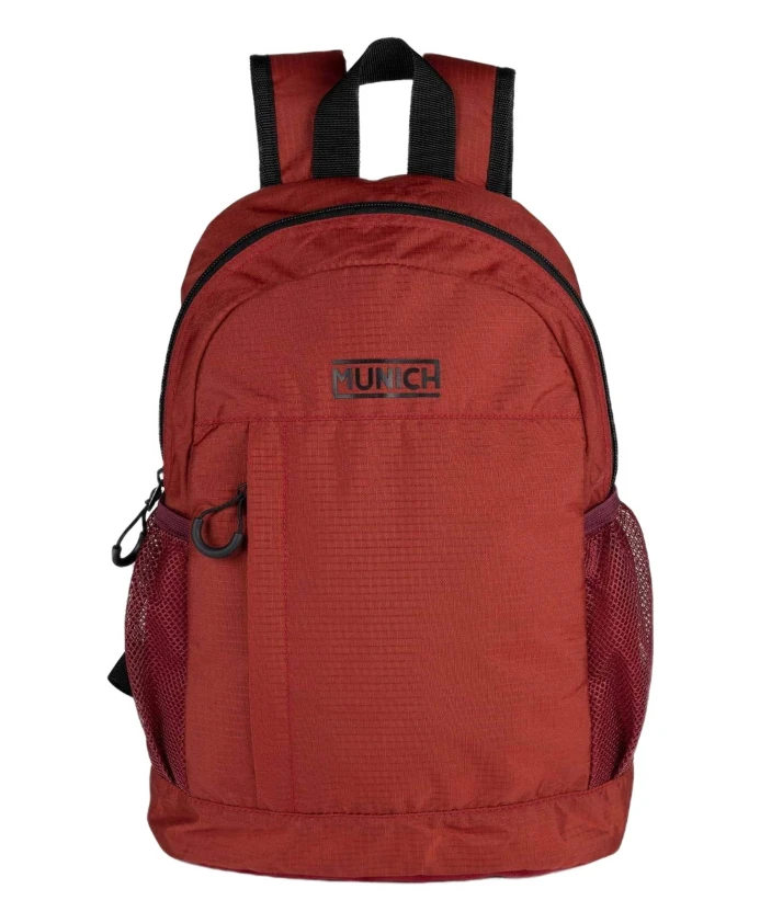 

Спортивный рюкзак для спортзала, тонкий, маленький. Munich, красный