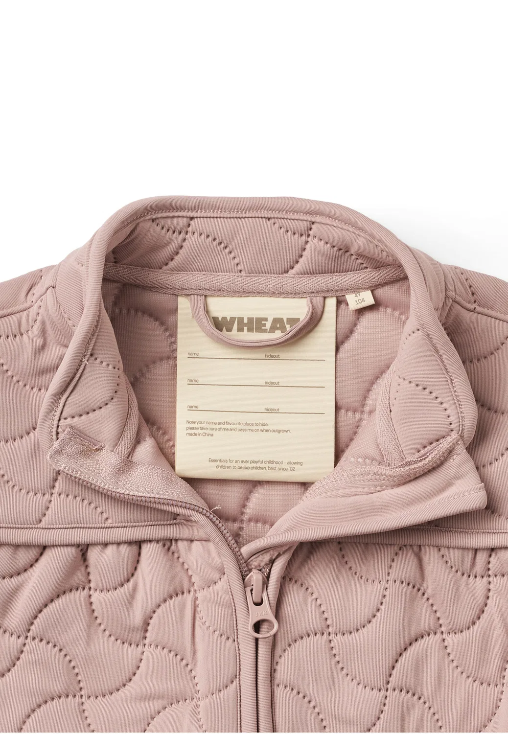 Куртка межсезонная "Тильда" Wheat, Dusky Pink — фото 3