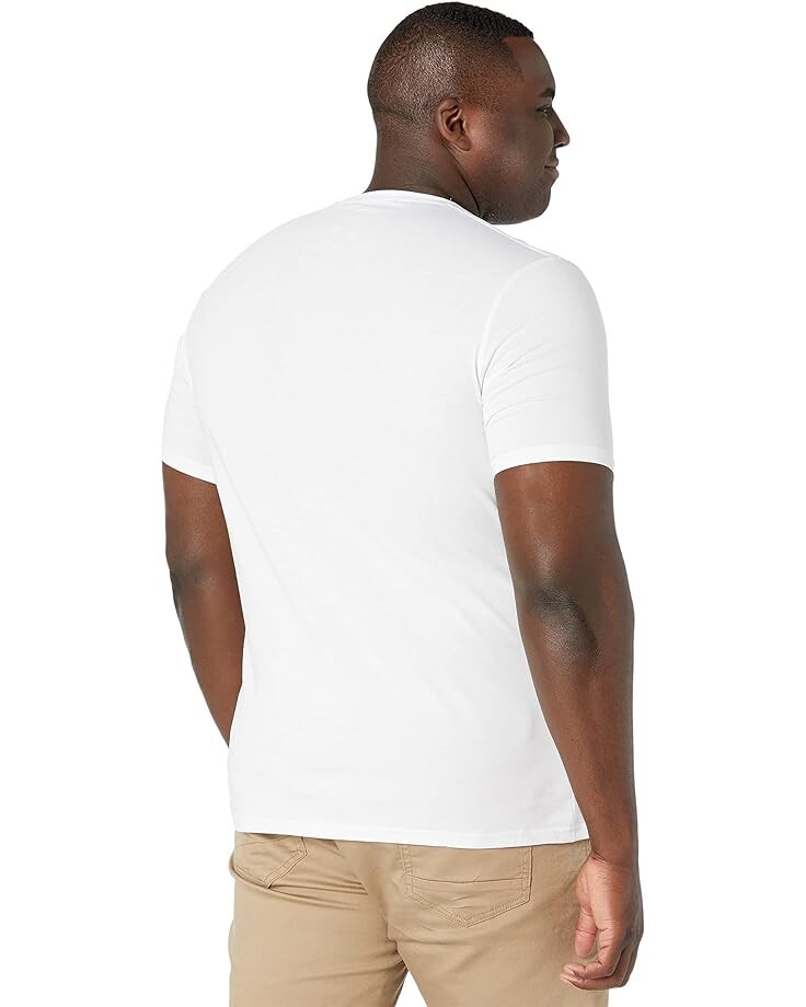 

Футболка Johnny Bigg Big & Tall Jungle Leaf Print Crew Tee, белый
