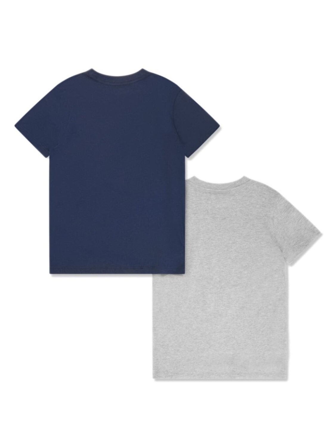 Комплект из двух футболок с вышитым логотипом Ralph Lauren Kids, синий — фото 2