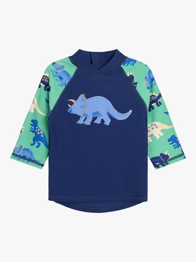 

Детский жилет dinosaur sun pro от сыпи JoJo Maman Bébé, темно-синий