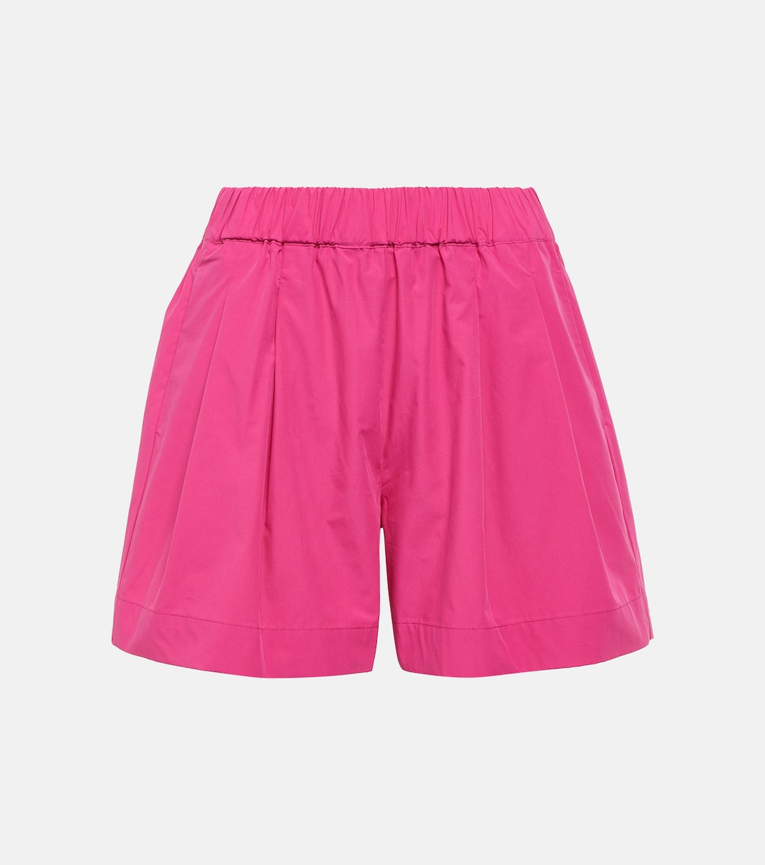 

Короткие шорты из хлопкового поплина Цюриха Asceno, Cerise