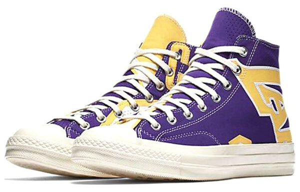 Кроссовки chuck taylor all star high premium 'los angeles lakers' Converse, фиолетовый — фото 2