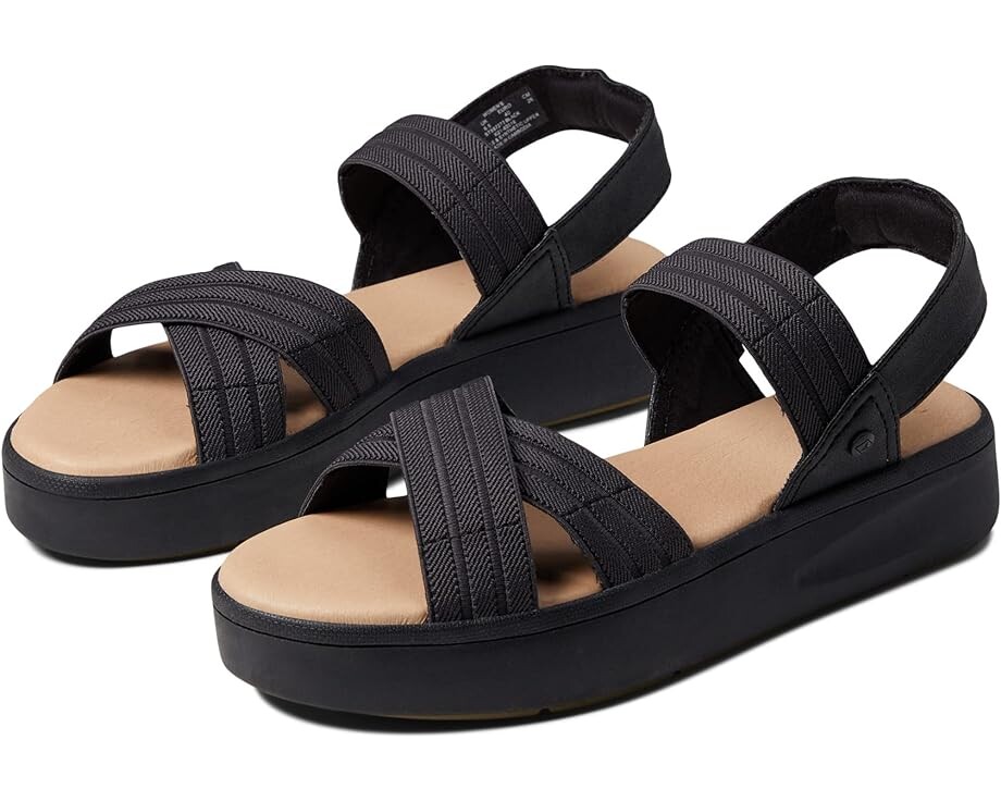 

Сандалии Sperry Bayou Plushstep Flatform, черный