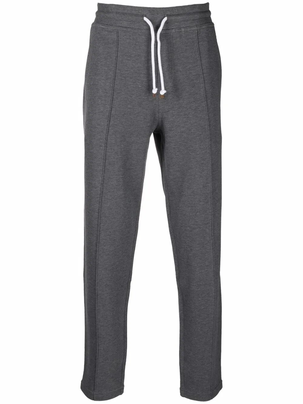 

Спортивные брюки с кулиской Brunello Cucinelli, серый
