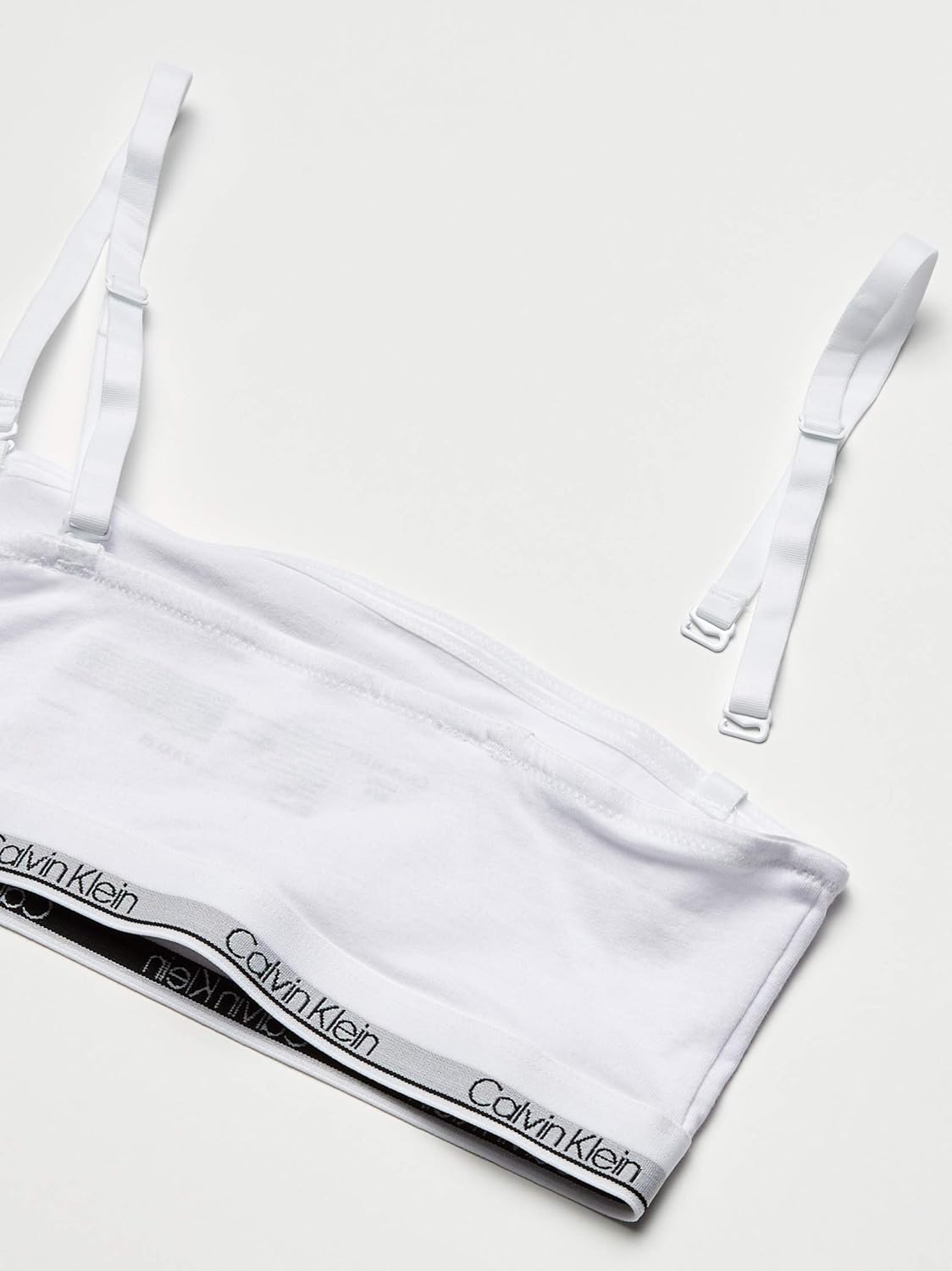 Бюстгальтер-бралетт Calvin Klein Girls Modern Cotton Bralette, Single - Classic White — фото 2