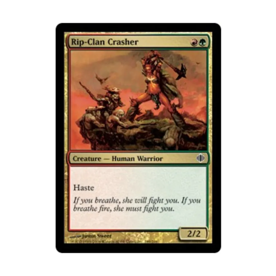 

CCG Крушитель клана Рип (клавиша C), MTG - Shards of Alara