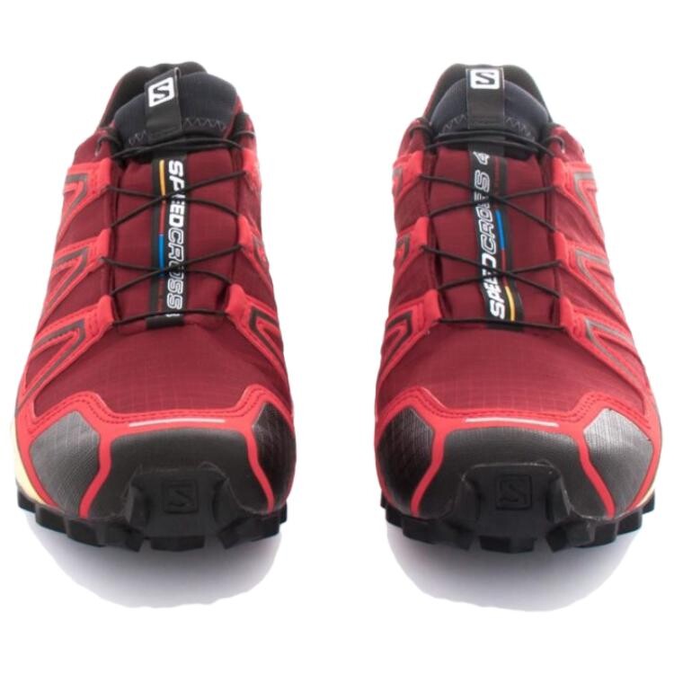 

Кроссовки Speedcross 4 Outdoor Performance для мужчин с низким верхом, красные/черные Salomon