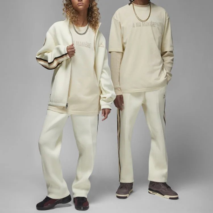 Футболка A Ma Maniere S/S Asia Sizing Jordan, Coconut Milk White — фото 3