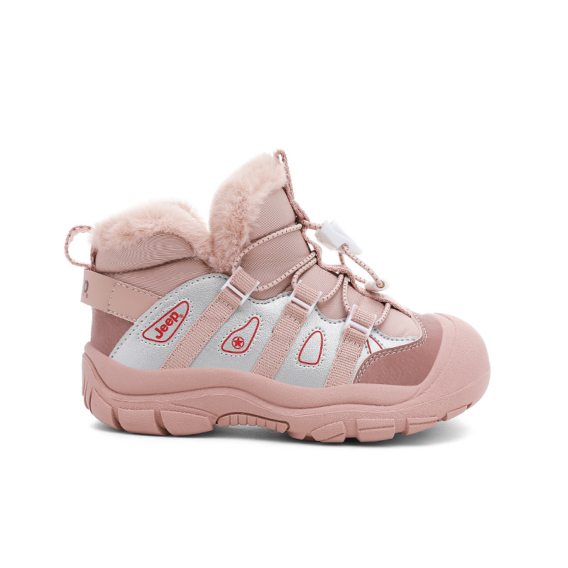 Детские зимние ботинки Explorer 20 Synthetic Leather Slip Resistant, Abrasion Resistant, Thermal Mid top Jeep, snow sprout зеленый — фото 4