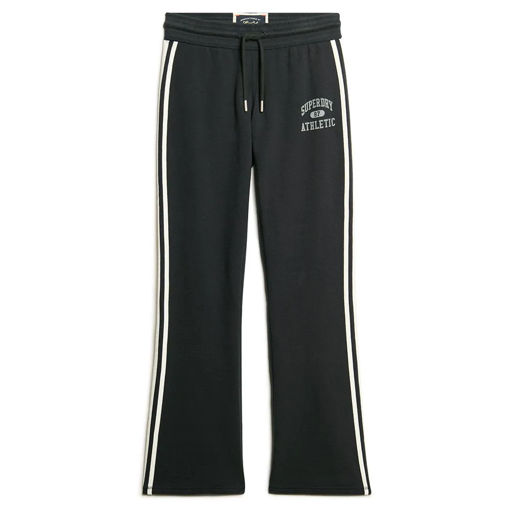 Спортивные штаны Superdry Athletic Stripe Flare, синий — фото 3