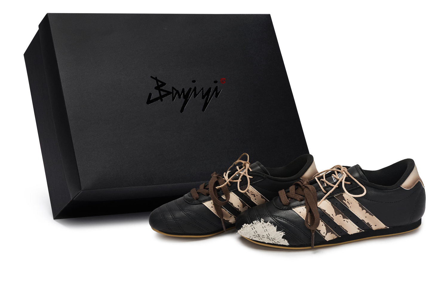Adidas Originals Taekwondo 811 Manufacturing, Wooden Intervals низкие кроссовки для тренировок унисекс black brown — фото 3