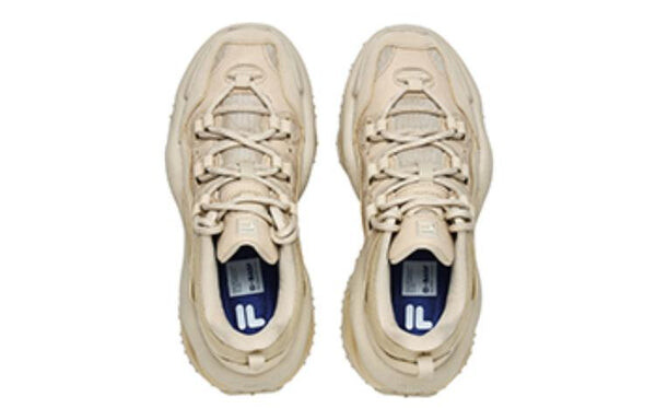 Кроссовки qd96 athletic shoes 'beige' Fila Fusion, бежевый — фото 3