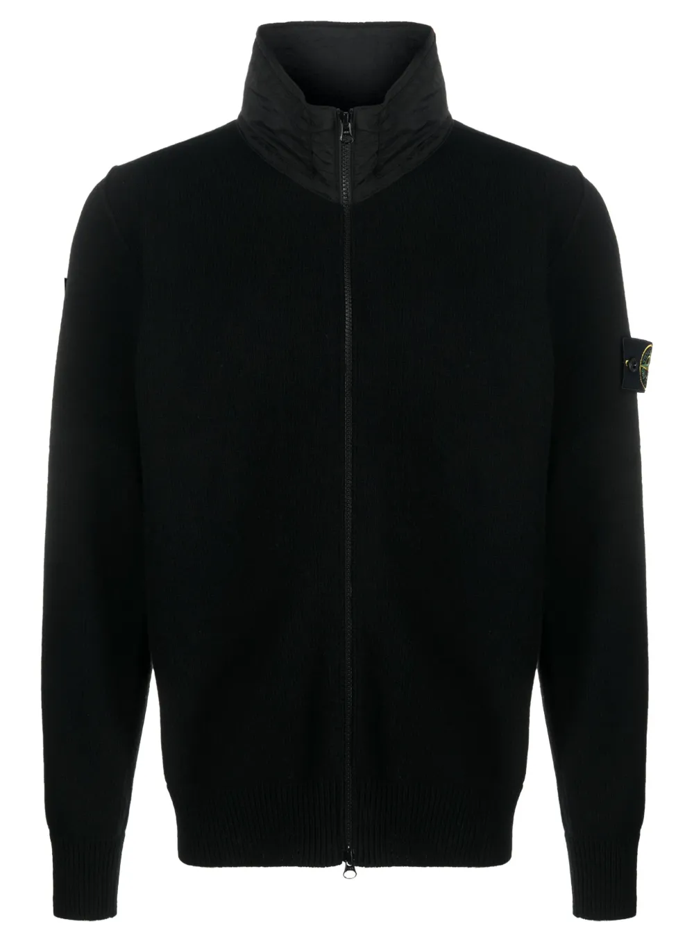 

Кардиган на молнии с нашивкой Compass Stone Island, черный