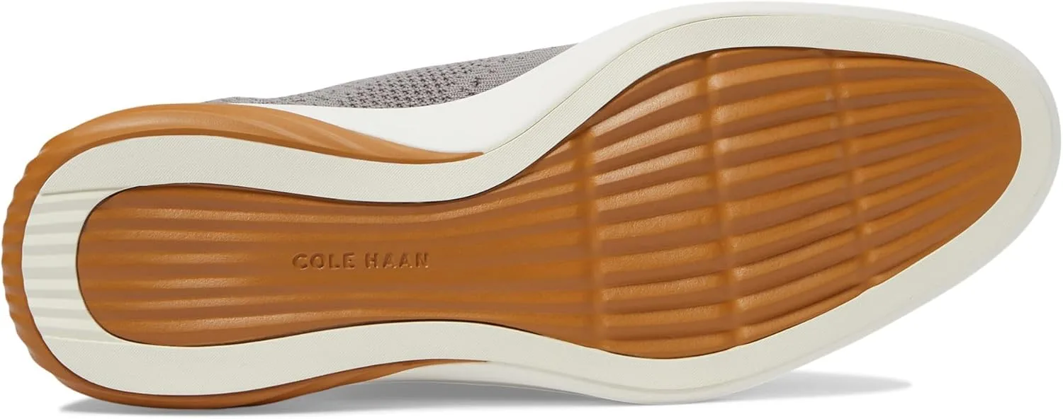 Мужские оксфордские туфли Cole Haan Grand+ с гладкой переносицей, слоновая кость — фото 3