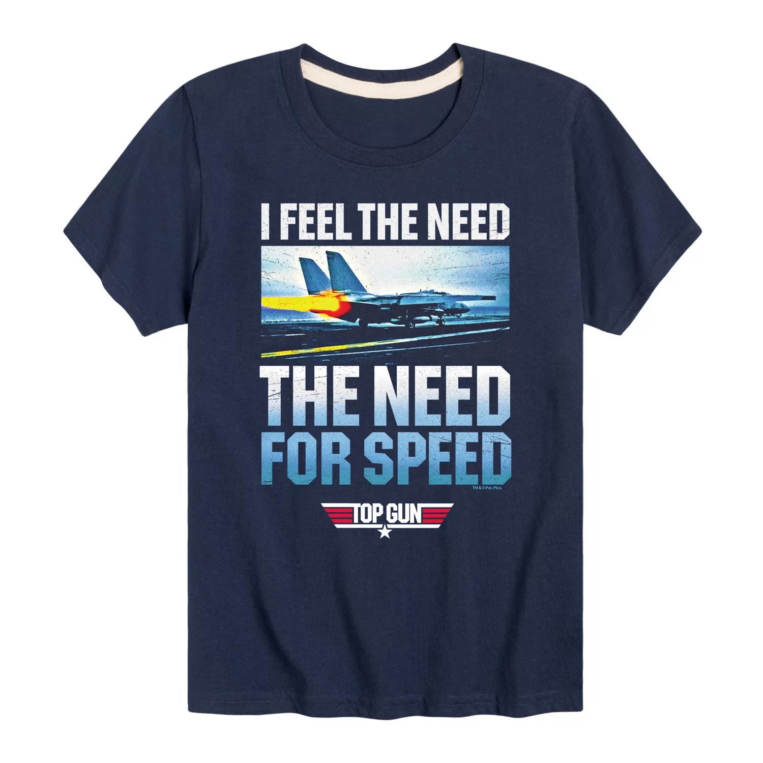 

Футболка Top Gun с рисунком «Need For Speed» для мальчиков 8–20 лет Licensed Character, синий