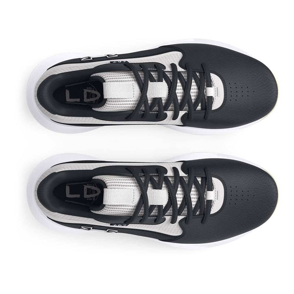 Мужские баскетбольные кроссовки Under Armour Lockdown 7, цвет Black Gold — фото 4
