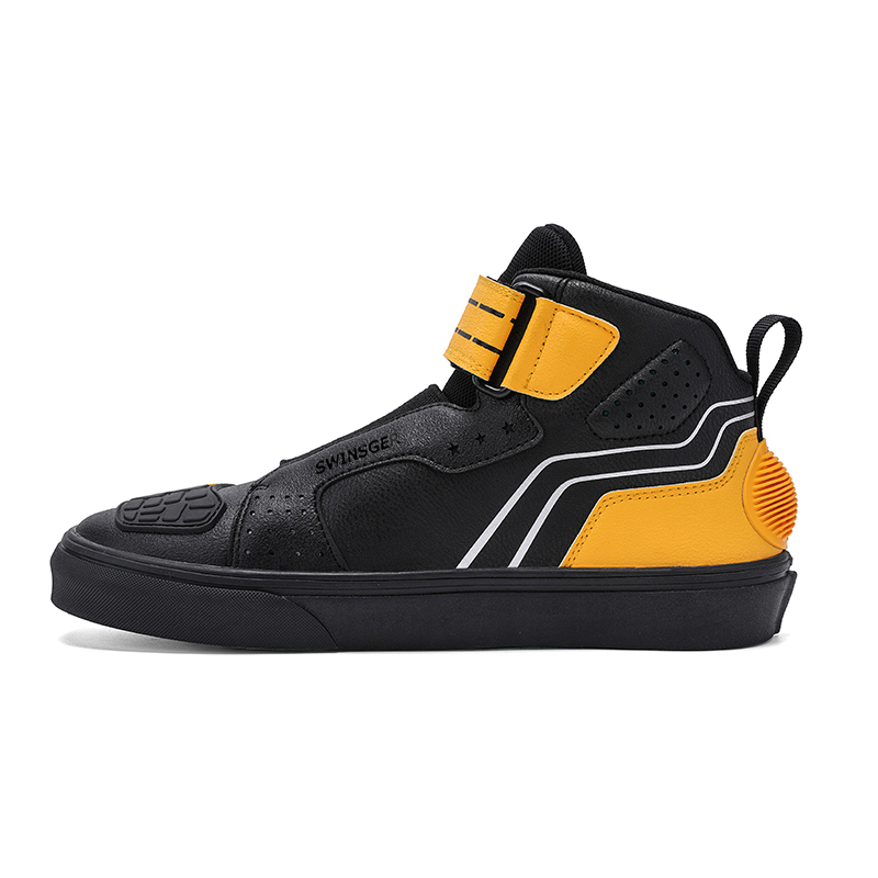 Велосипедные легкие полувысокие туфли Unisex Swinsger, черный желтый