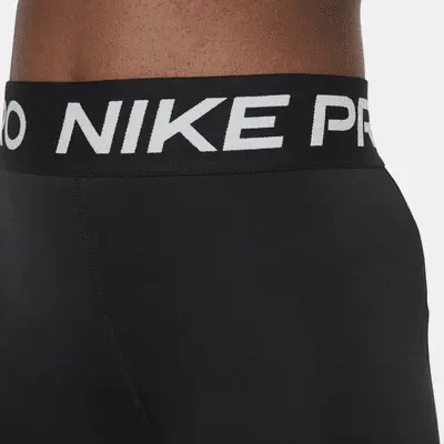 Шорты Nike Pro, черный/белый — фото 4