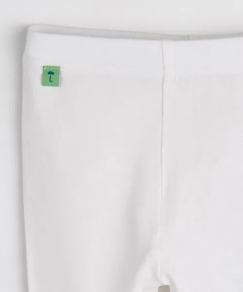 Леггинсы 7/8 moimoln SOFT& из микрофибры, цвет слоновая кость — фото 3