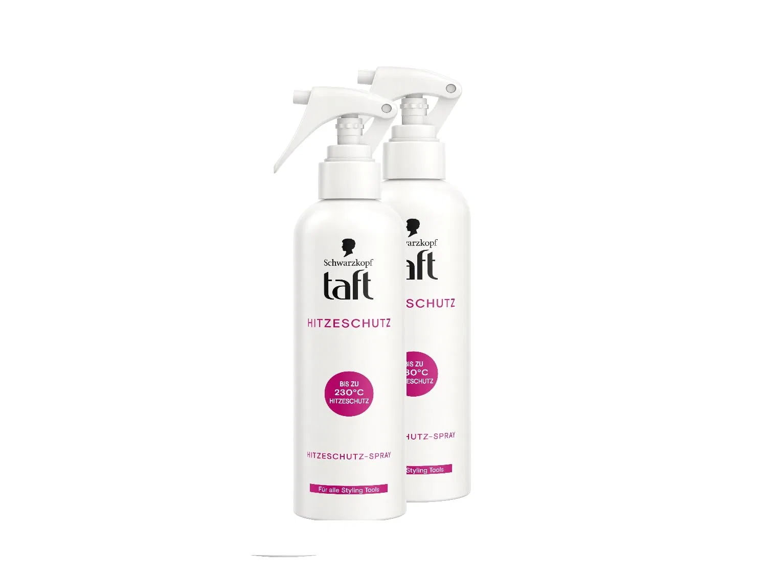 Спрей для термозащиты волос Taft Heat Protection от Schwarzkopf, 2 x 250 мл Taft