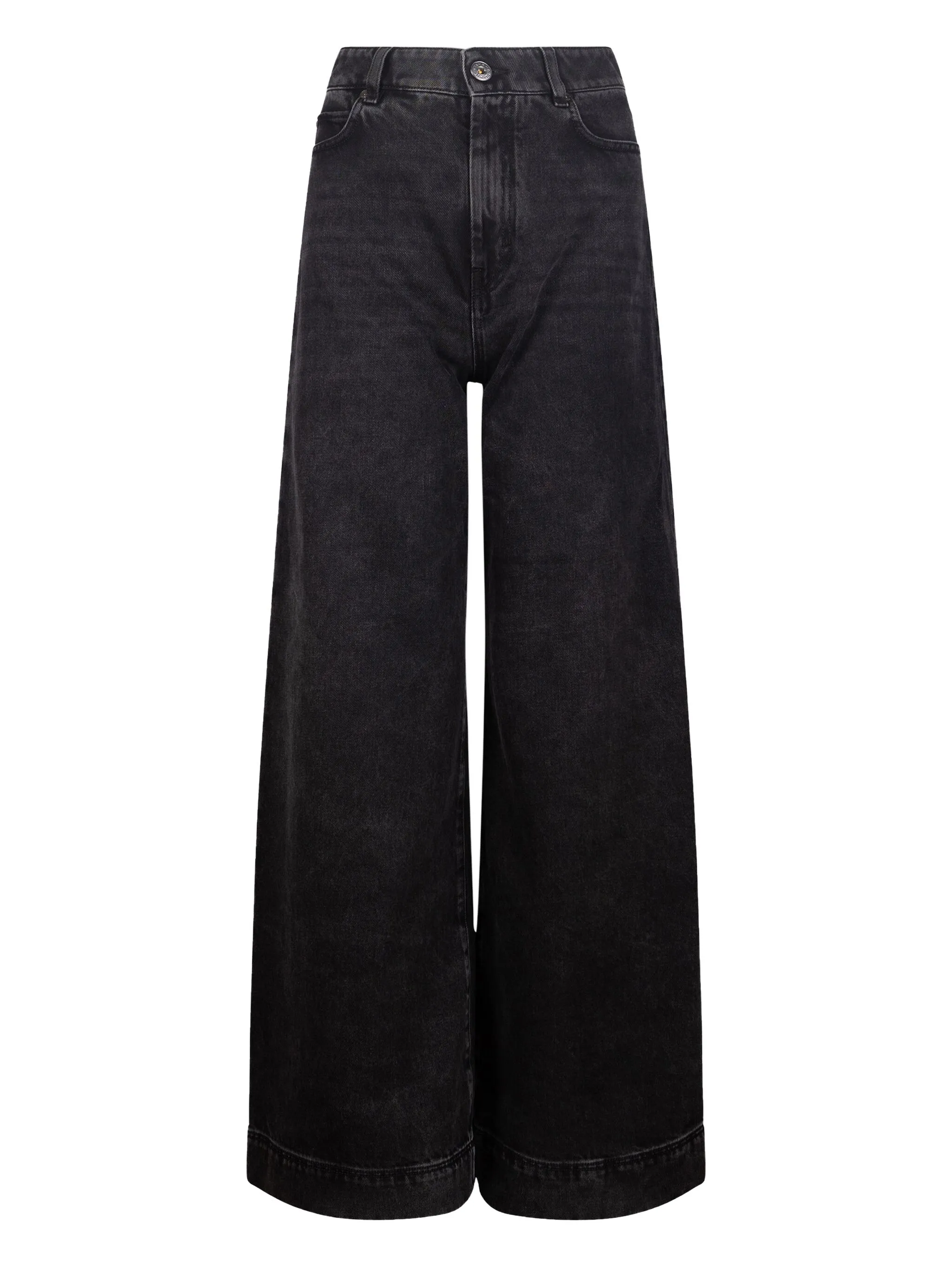 

Брюки с пятью карманами Weekend Max Mara, черный