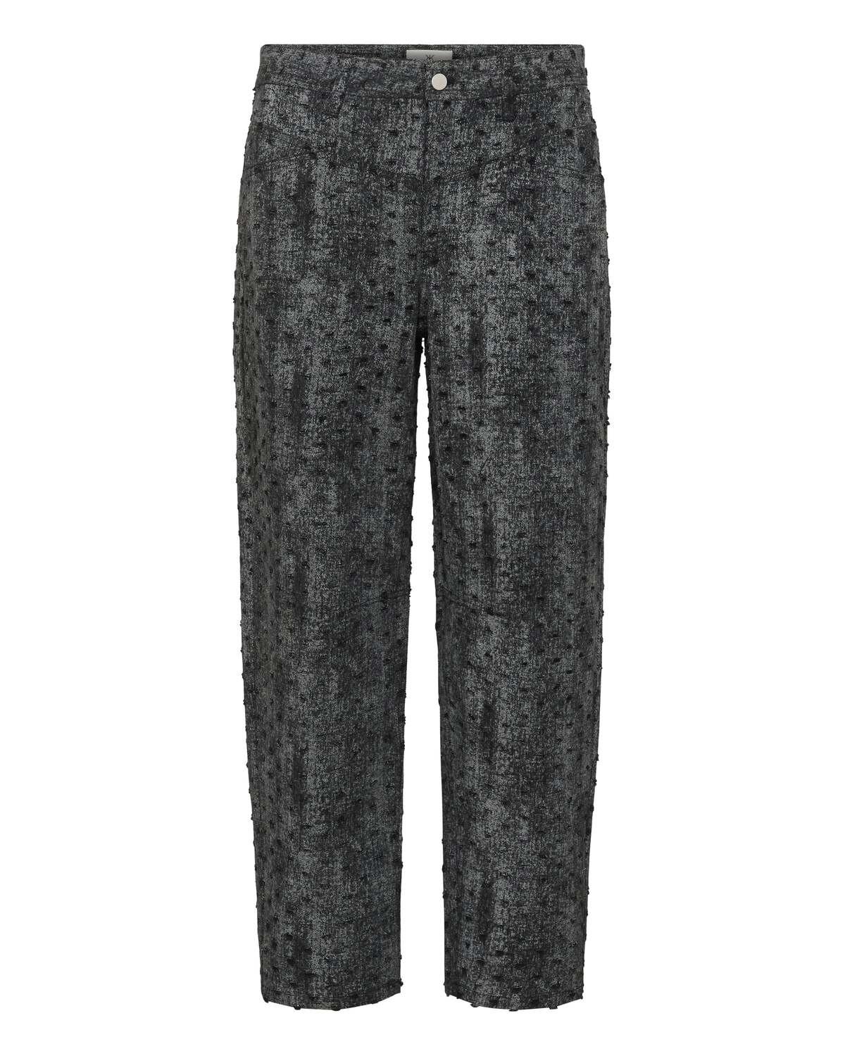 

KAREN BY SIMONSEN Штаны свободного кроя в темно-сером цвете