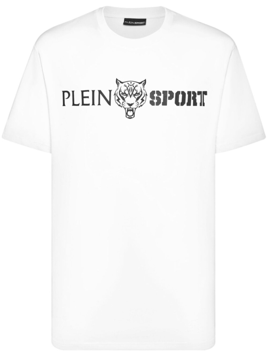 

Футболка из хлопка с логотипом Plein Sport, белый