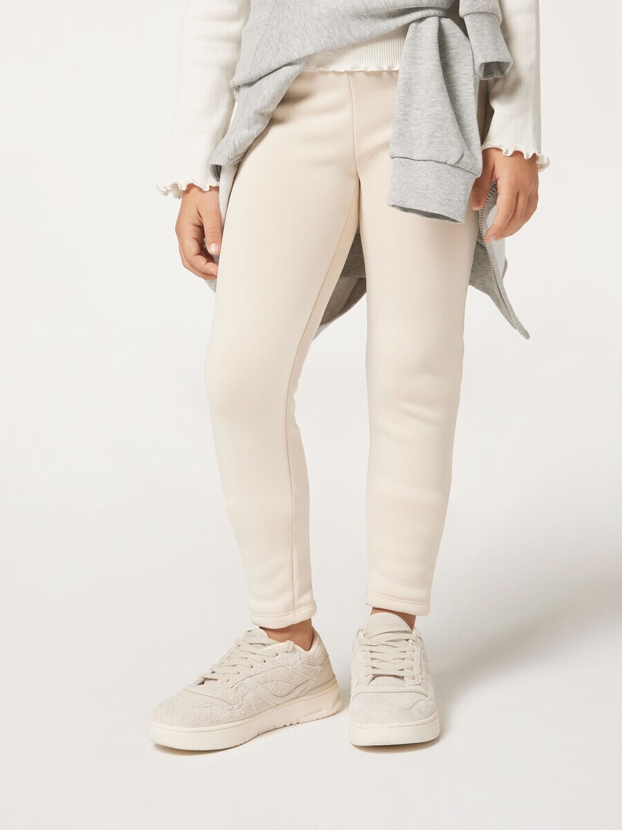 Леггинсы CALZEDONIA Skinny Leggings THERMO, бежевый — фото 2