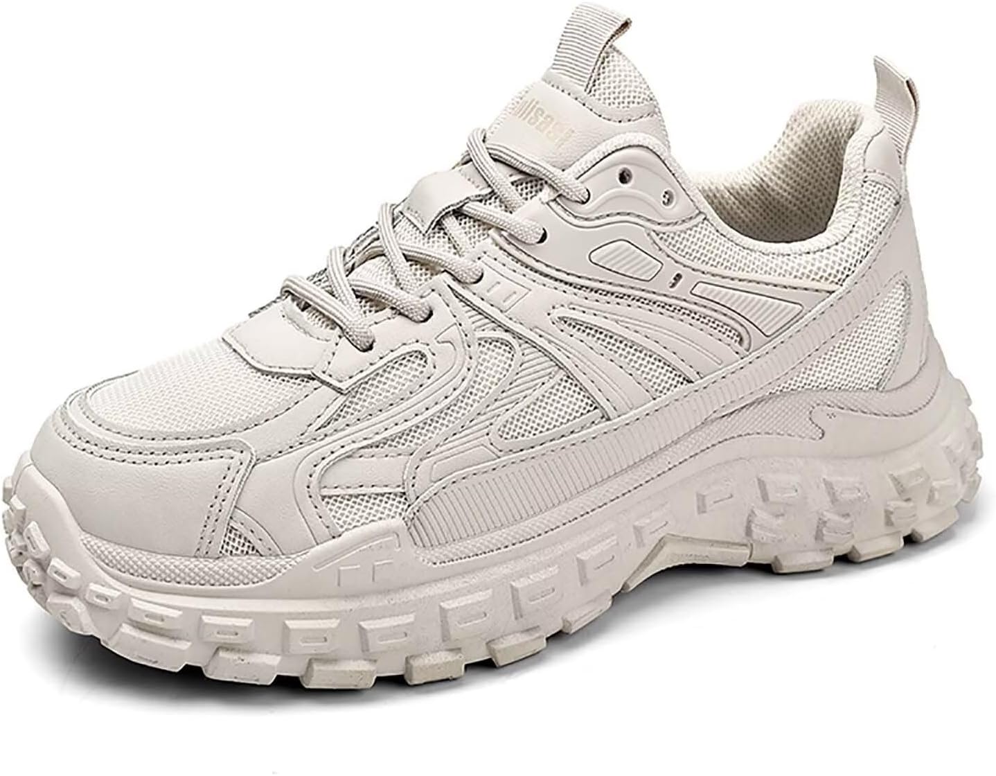 

Кроссовки TERBOFIN для мужчин, модные кроссовки с сетчатым дышащим верхом для тенниса, спорта, ходьбы и тренировок, бежевый