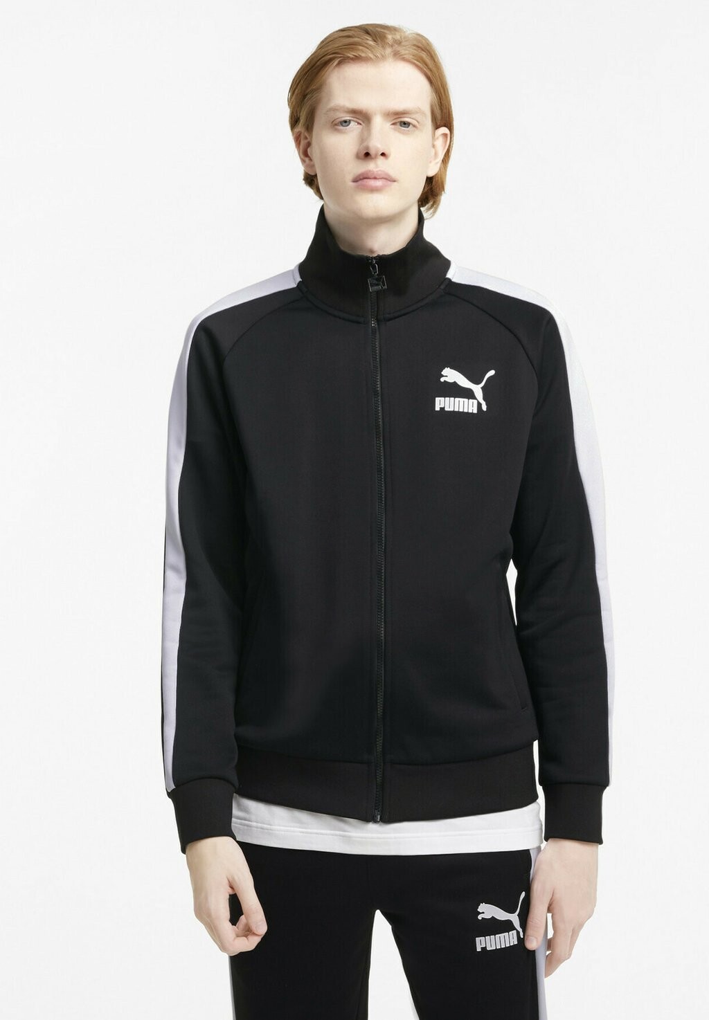 

Толстовка на молнии ICONIC T7 PT Puma, черный