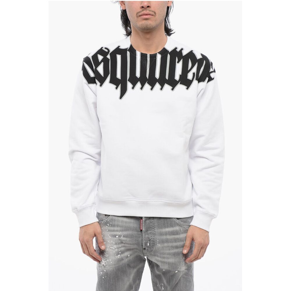 

Толстовка GOTHIC Cool Fit из начесаного хлопка Dsquared2, White
