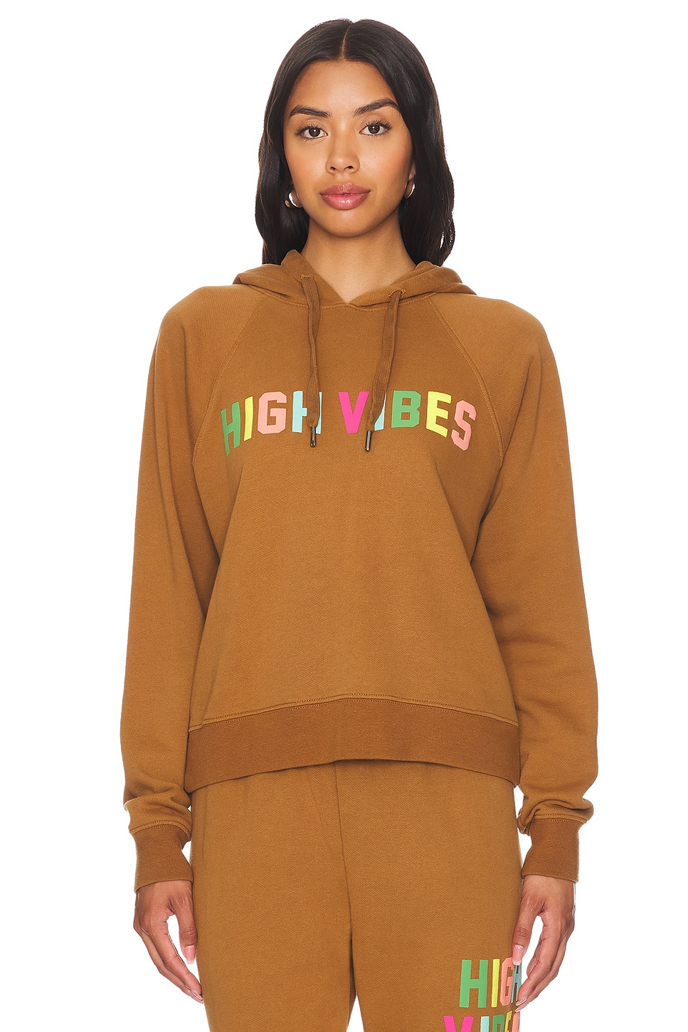 

Толстовка harper с капюшоном high vibes Spiritual Gangster, цвет dolce