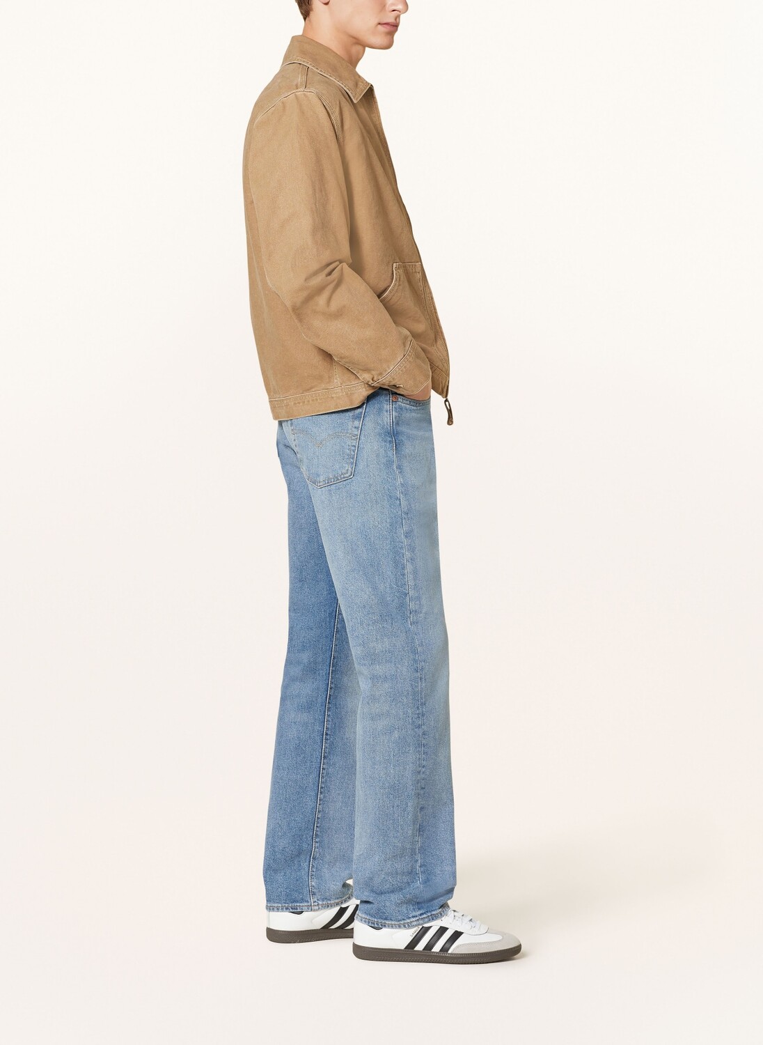 Прямые джинсы 501 Levi'S, индиго — фото 4