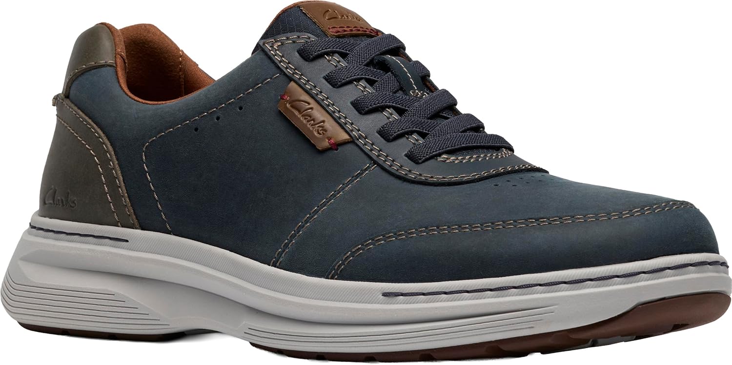 

Мужские туфли Clarks Craftwell с шнуровкой, темно-синий