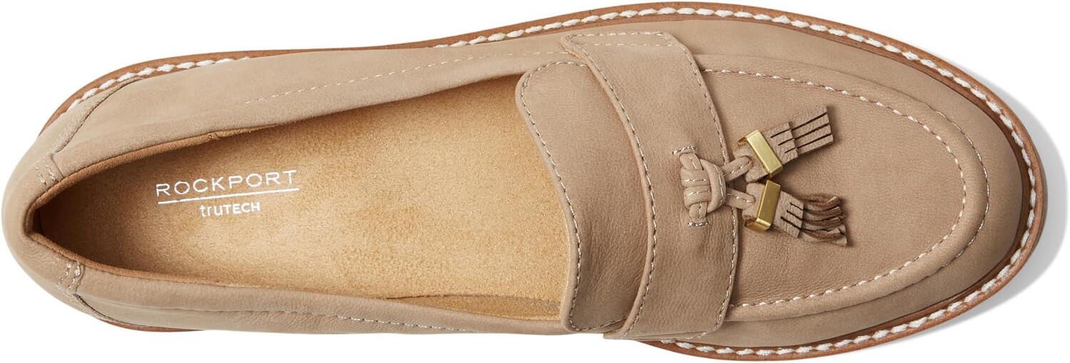 Лоферы Rockport Kacey Tassel, цвет Mocha Taupe Nubuck — фото 2