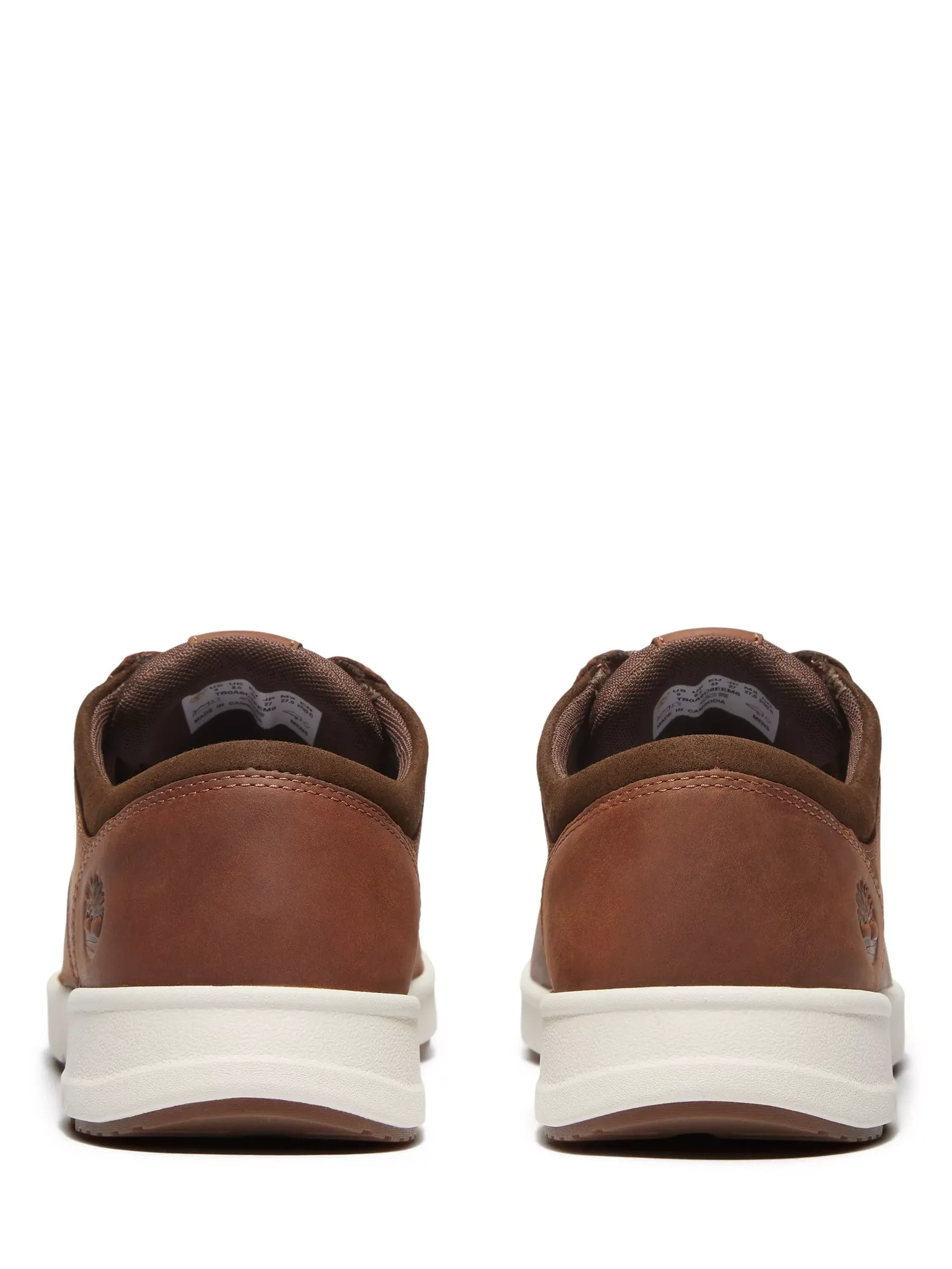 Низкие кроссовки на шнуровке Parker Street, темно-коричневые Timberland — фото 4