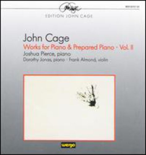 

CD диск Cage / Pierce / Jonas / Almond: Works For Piano & Prepared Piano V2