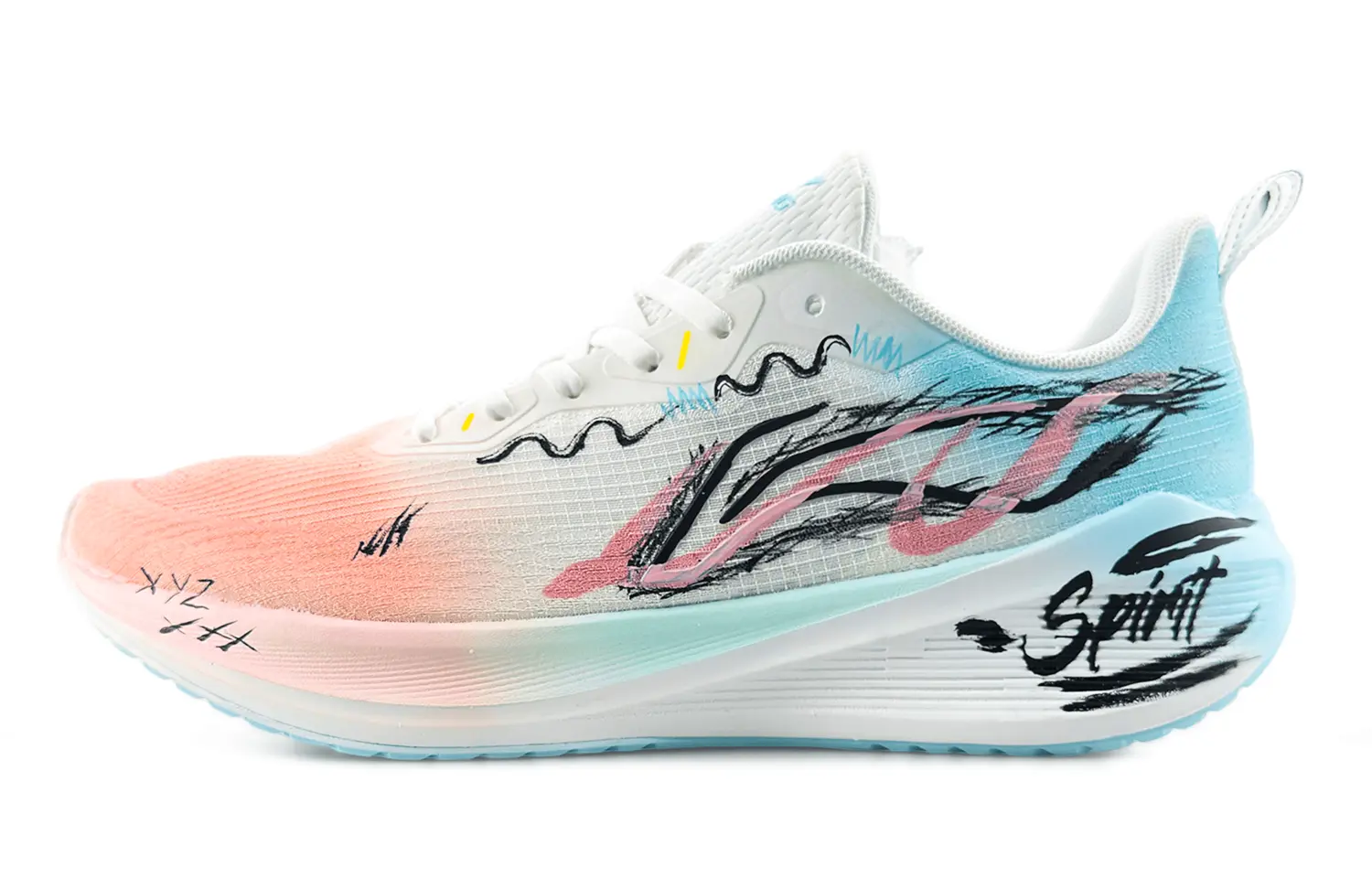 

LINING Беговые кроссовки Wuyue мужские низкие blue