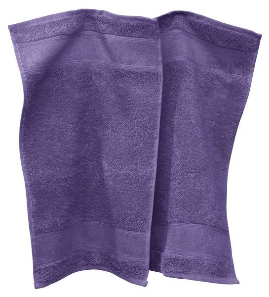 

Гостевое полотенце Erwin Müller 2er-Pack 35442, 30x1x50 см, фиолетовый