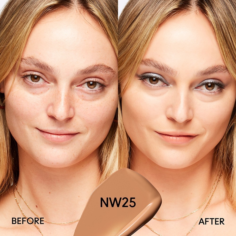 Тональный крем Studio studio fix fluid spf15 24hr matte foundation + oil control Mac, nr. nw25, 30 мл — фото 3