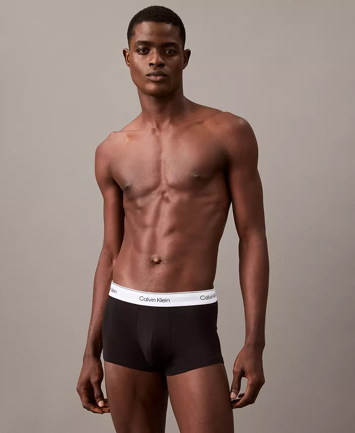 Мужские трусы-боксеры Icon Stretch Low Rise, 3 шт Calvin Klein — фото 2