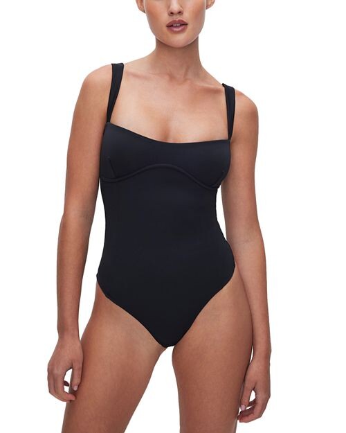 

Боди Sweetheart Scuba Good American, цвет Black